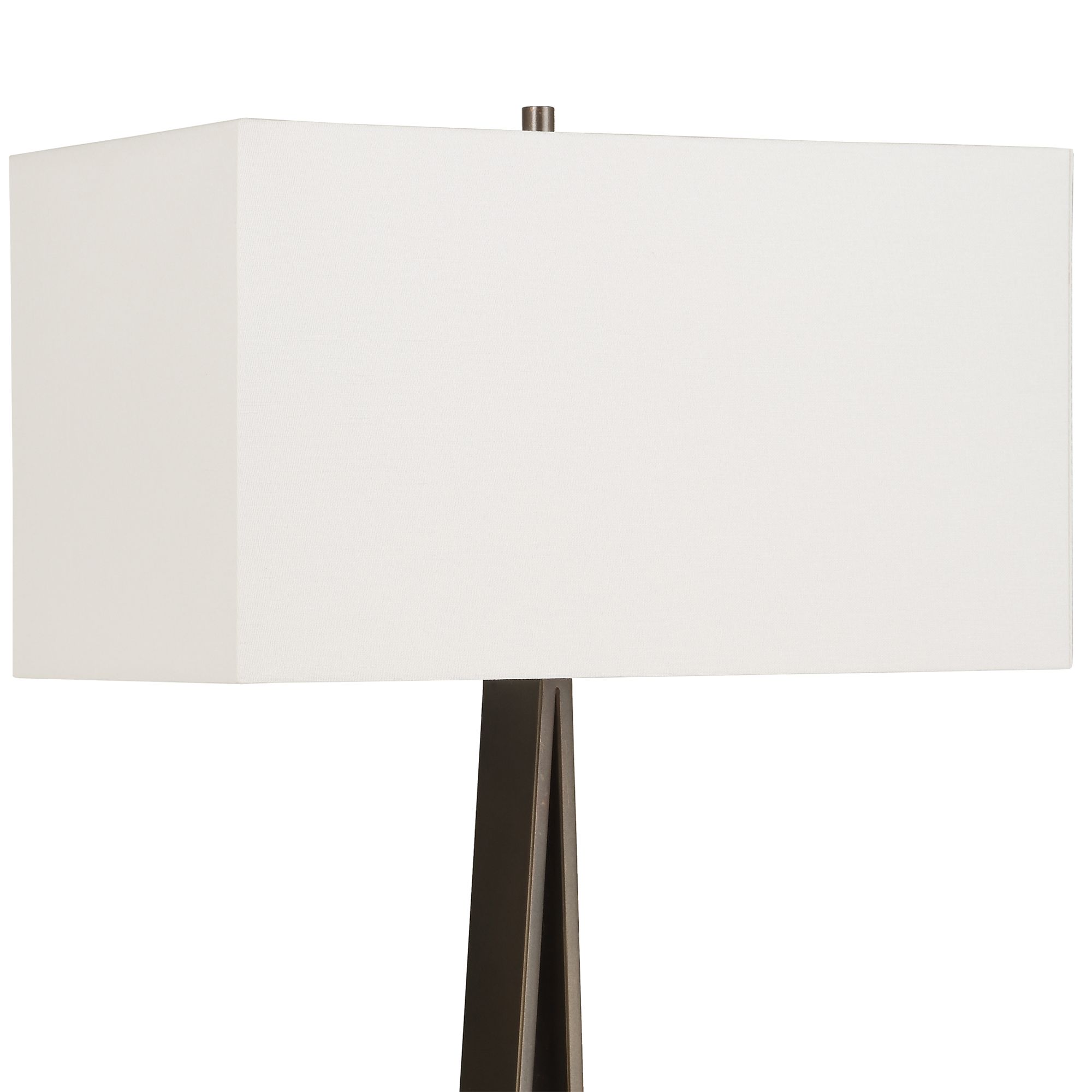 Uttermost Galloway 64 3/4" Dark Bronze Metal Floor Lamp