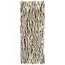 Uttermost Gathered 49" x 19" Bleached Teak Wood Wall Decor in scene