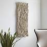 4_Uttermost Gathered 49" x 19" Bleached Teak Wood Wall Decor more views