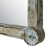5_Uttermost Gattola 24 3/4" x 72 3/4" Distressed Wood Dressing Mirr more views