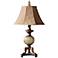 Uttermost Gavet Sea Green and Copper Bronze Table Lamp