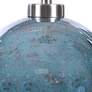 Uttermost Gemblue 9 1/4" Blue Aqua Art Glass Mini Pendant Light