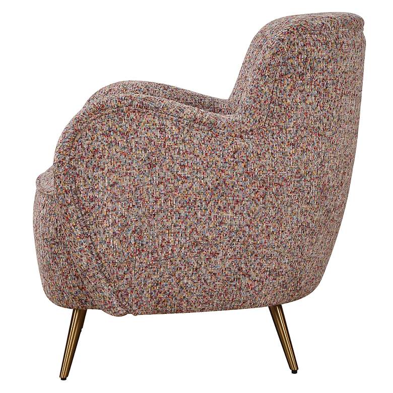Image 5 Uttermost Gemstone Confetti Upholstered Accent Chair more views