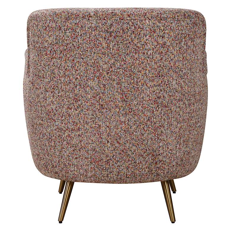 Image 6 Uttermost Gemstone Confetti Upholstered Accent Chair more views