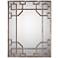 Uttermost Genji Gold Leaf and Gray 27 3/4x36 Wall Mirror