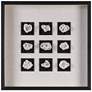 Uttermost Geode Shadow Box 21 3/4" Square Framed Wall Art