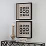 3_Uttermost Geode Shadow Box 21 3/4" Square Framed Wall Art more views