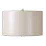 4_Uttermost Georgios 23 1/4" Distressed Aged Ivory Ceramic Table Lamp more views