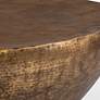 4_Uttermost Gilded Dome 36" Wide Antique Gold Coffee Table more views