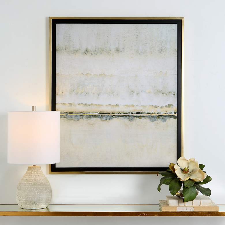 Image 2 Uttermost Gilded Horizon 39" High Framed Print Wall Art