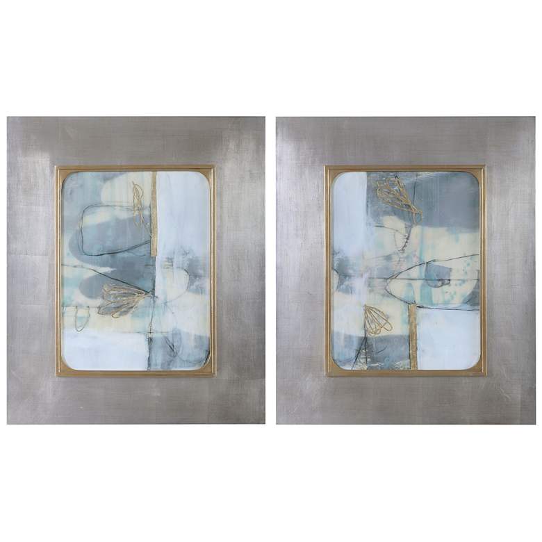 Image 2 Uttermost Gilded Whimsy 36 1/2"H 2-Piece Framed Wall Art Set