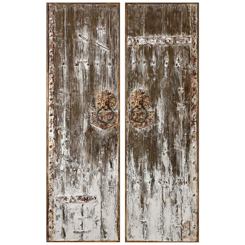 Image 1 Uttermost Giles 60 1/4 inchH 2-Piece Alternative Wall Art Set