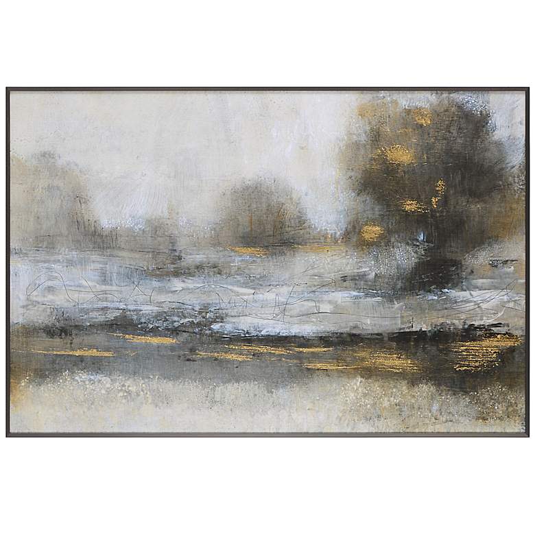 Image 2 Uttermost Gilt Landscape 48 1/4"W Printed Framed Wall Art