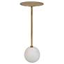 Thumbnail2 of Uttermost Gimlet 8 1/2" Wide Brass Round Drink Table