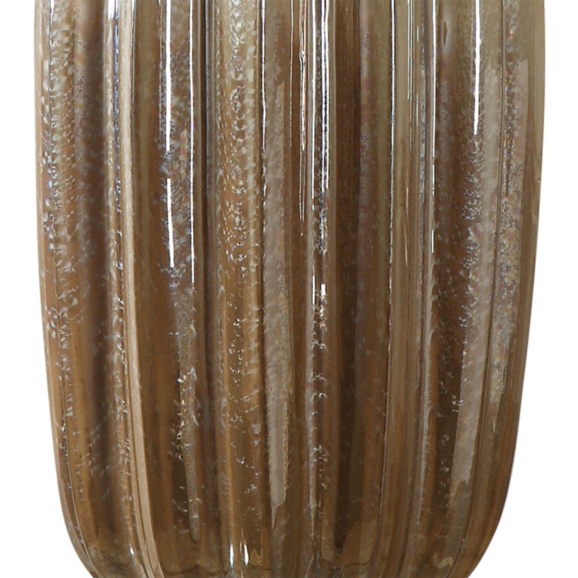 Image 4 Uttermost Gistova 29 3/4" Ivory and Rust Brown Ceramic Table Lamp more views