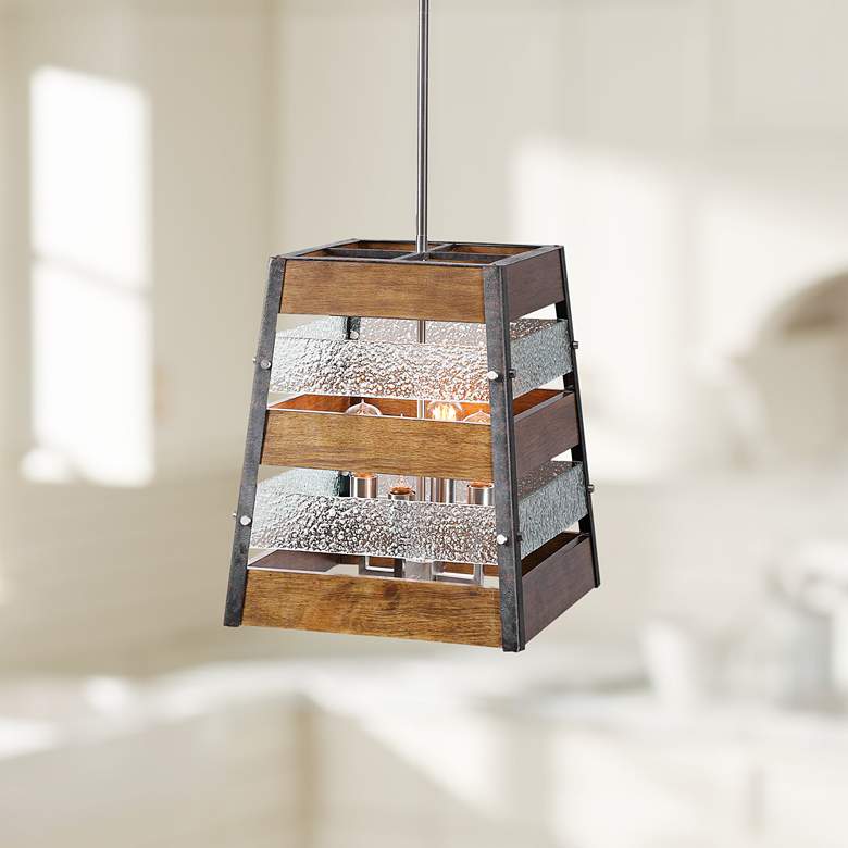 Image 1 Uttermost Glasshouse 4-Light Pendant Light