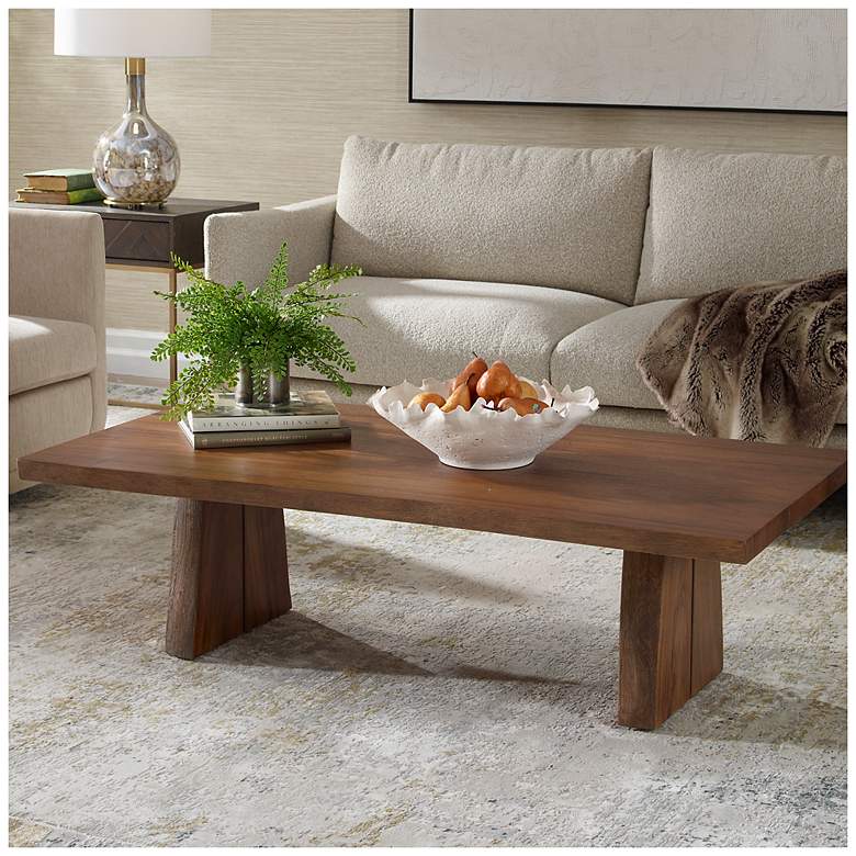 Image 2 Uttermost Glenmore Suar Wood Coffee Table more views