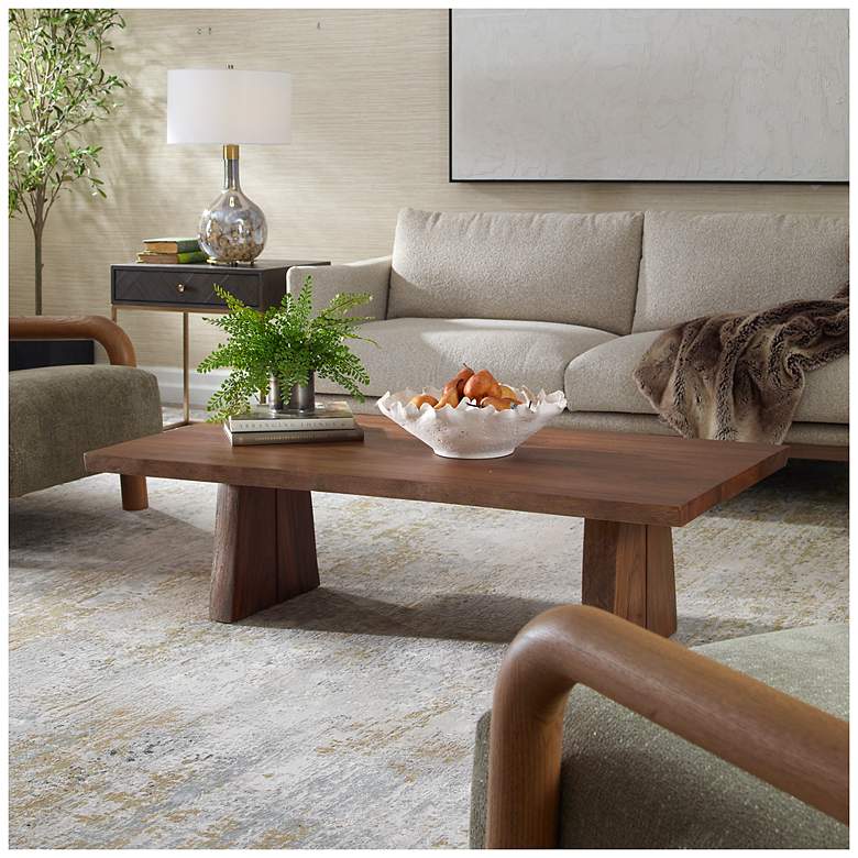 Image 3 Uttermost Glenmore Suar Wood Coffee Table more views