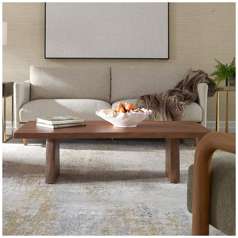 Image 4 Uttermost Glenmore Suar Wood Coffee Table more views