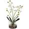 Uttermost Glory White Orchid 13"H Faux Flowers in Container