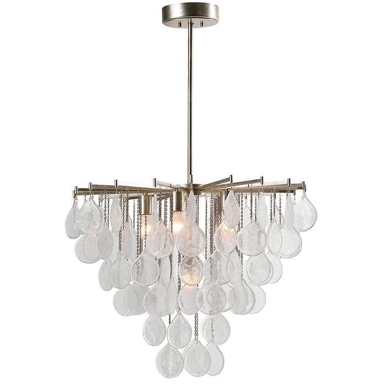Image 5 Uttermost Goccia 28 3/4" Wide Silver 6-Light Pendant Light more views