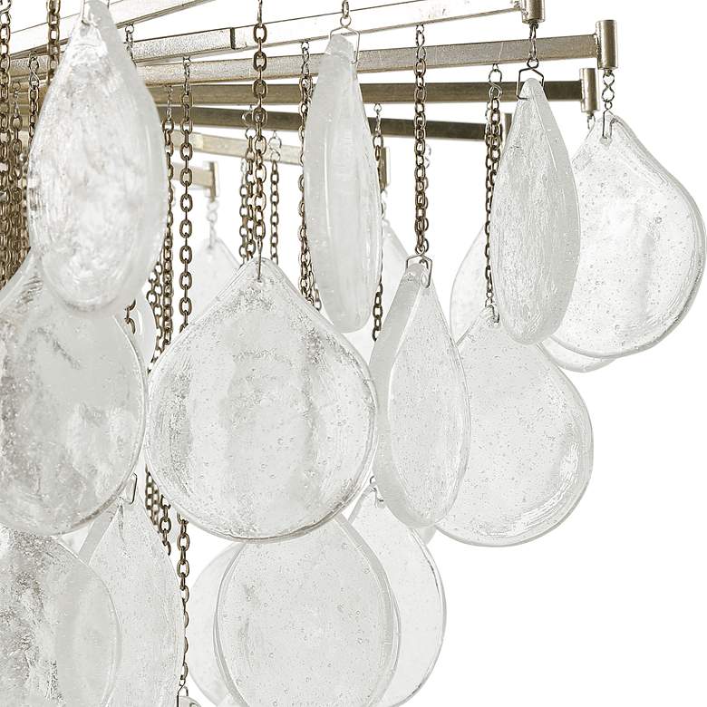 Image 6 Uttermost Goccia 28 3/4" Wide Silver 6-Light Pendant Light more views