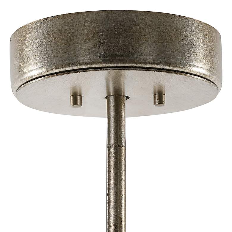 Image 7 Uttermost Goccia 28 3/4" Wide Silver 6-Light Pendant Light more views