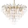 3_Uttermost Goccia 38" Wide Silver Leaf 8-Light Pendant more views