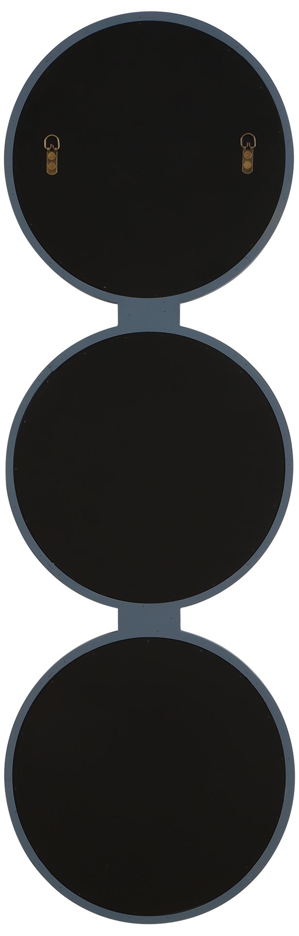 Image 5 Uttermost Going In Circles 18" x 56" Muted Blue Mirror more views