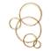Uttermost Golden Bubbles 25" Wide Metal Wall Decor