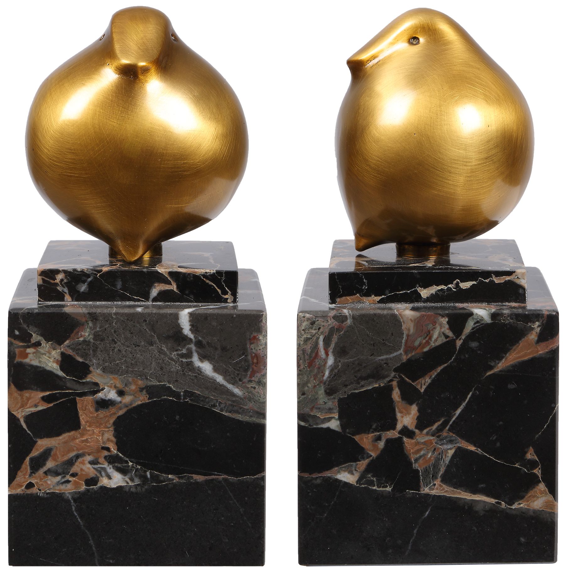 Uttermost Golden Finch 2-Piece Accent Statues