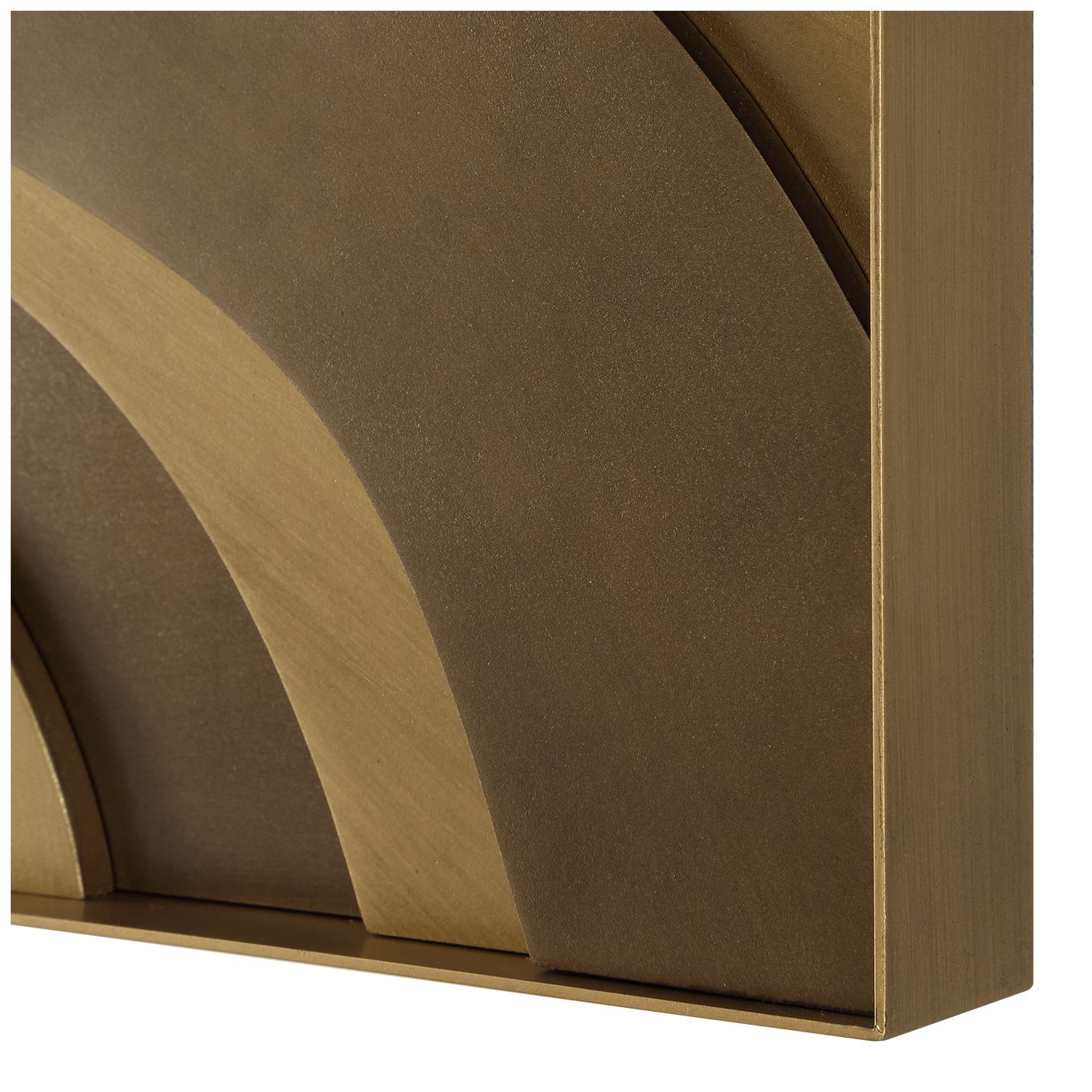 Uttermost Golden Terrain Wood 19 7/8" Square 2-Piece Wall Decor