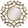 Uttermost Golden Voyage 40" Round Wall Mirror