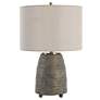 4_Uttermost Gorda 22 1/2" Rustic Modern Bronze Ceramic Table Lamp more views
