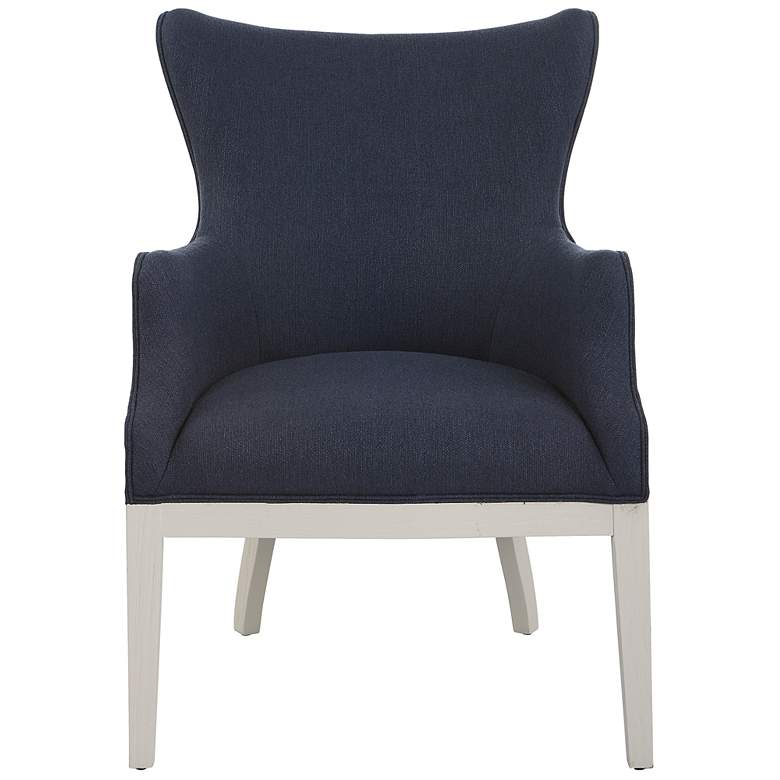 Image 1 Uttermost Gordonston Blue Fabric Accent Chair