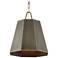 Uttermost Granada 15" Wide Weathered Brass 1-Light Pendant