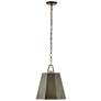4_Uttermost Granada 15" Wide Weathered Brass 1-Light Pendant more views