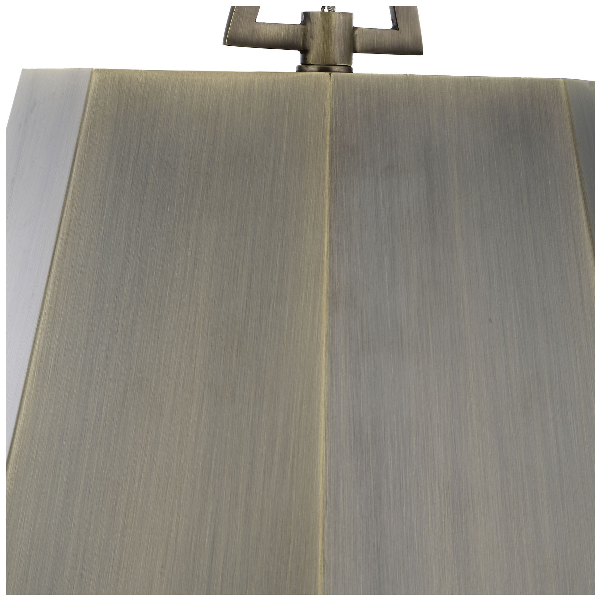 Image 6 Uttermost Granada 15" Wide Weathered Brass 1-Light Pendant more views