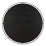 6_Uttermost Grand Pendulum Black 72 1/4" Round Wall Mirror more views