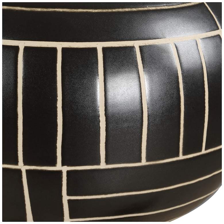 Image 5 Uttermost Graphite Stride 2-Piece Ceramic Vase Set more views