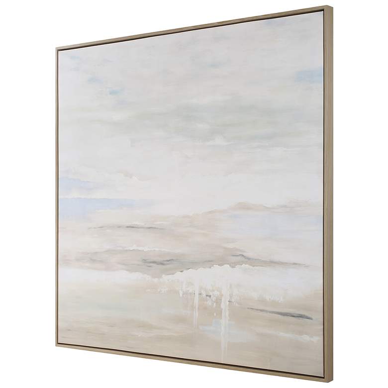 Image 3 Uttermost Gravity 72" Square Hand Painted Framed Canvas Wall Art more views