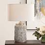 1_Uttermost Graydon 24 1/2" High Dusty Gray Ceramic Table Lamp