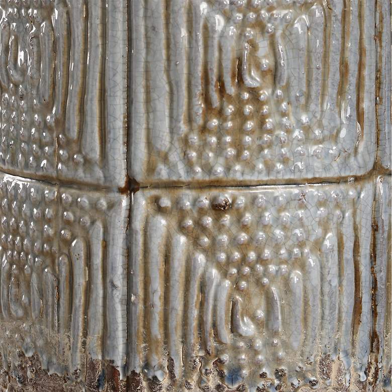 Image 3 Uttermost Graydon Dusty Gray Ceramic Table Lamp more views