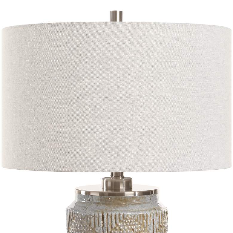 Image 6 Uttermost Graydon Dusty Gray Ceramic Table Lamp more views