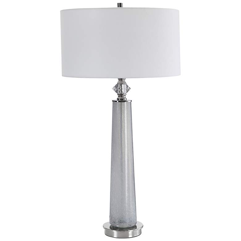 Image 7 Uttermost Grayton 33 inch Speckled Glass Buffet Table Lamp more views