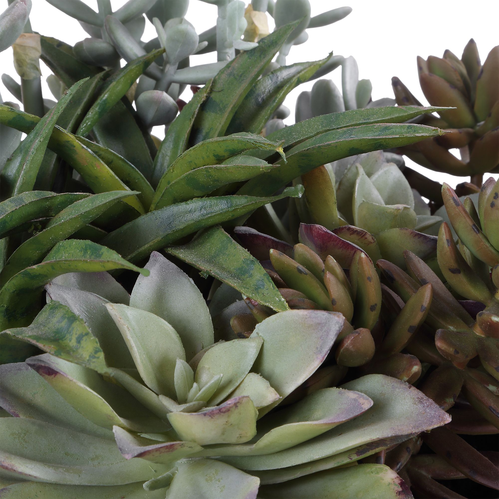 Image 7 Uttermost Greystone 15 3/4"Wide Outdoor Faux Succulent in Planter more views