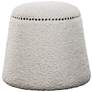 2_Uttermost Gumdrop White Faux Shearling Ottoman