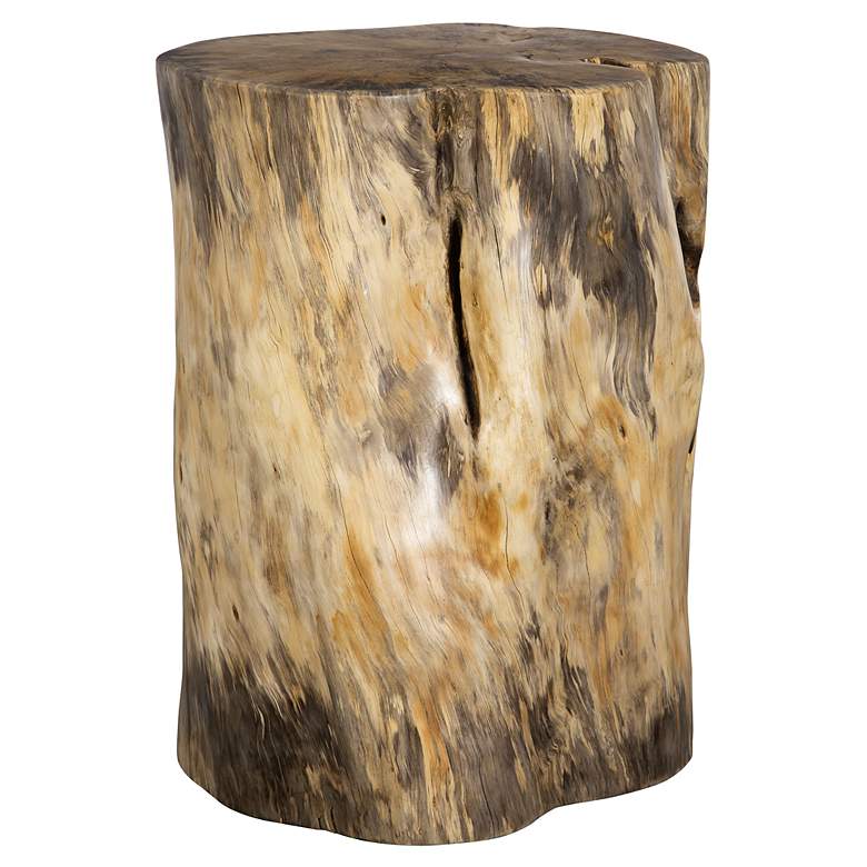 Image 2 Uttermost Habitat Natural Tamarind Wood Accent Stool