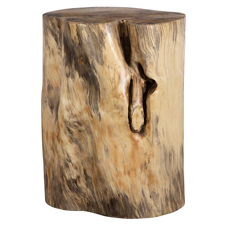 Image 3 Uttermost Habitat Natural Tamarind Wood Accent Stool more views