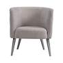 3_Uttermost Haider 26" Wide Champagne Fabric Modern Accent Chair more views